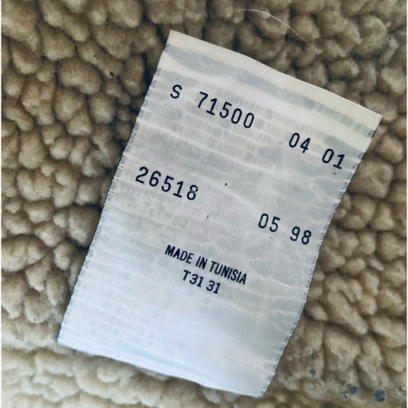 Levi’s Vintage Denim Sherpa Trucker Jacket 71500-04 - Small - Picture 5 of 7